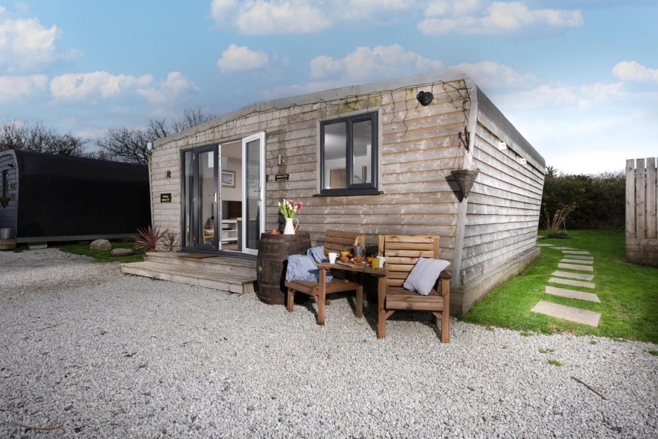 Wheal Rose -Beautifully Fitted Lodge Helston Cornwall المظهر الخارجي الصورة