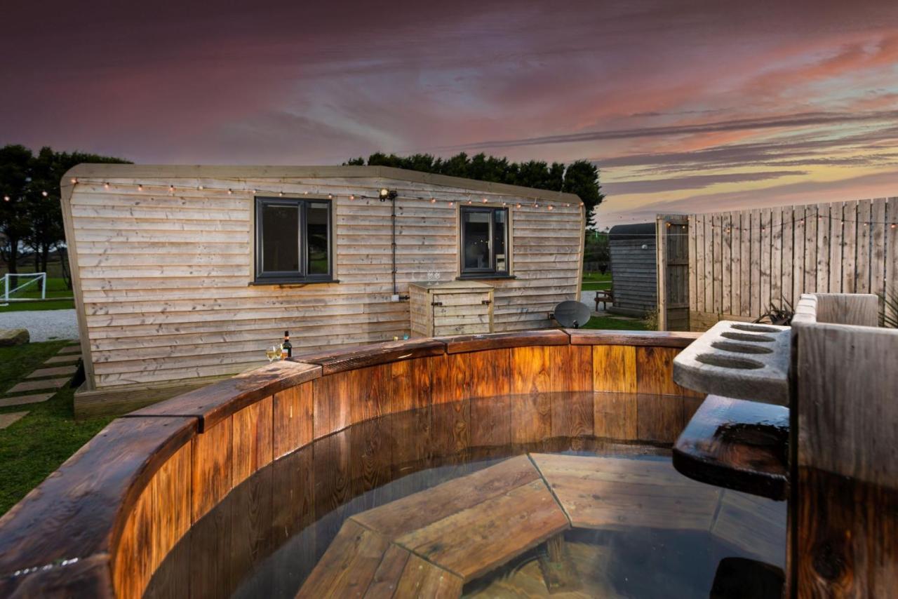Wheal Rose -Beautifully Fitted Lodge Helston Cornwall المظهر الخارجي الصورة